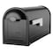 Arch Mailboxes Architectural Mailboxes Winston Classic Galvanized Steel Post Mount Black Mailbox 8830B-10 - alternate 1